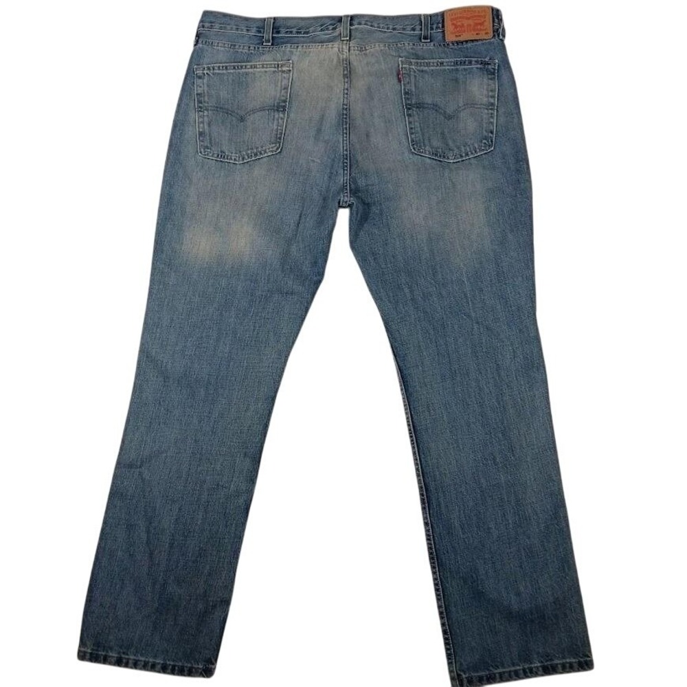 Levis 514 Jeans Mens 40x30 Blue Straight Leg Medium Wash Denim Waterless W40 L30